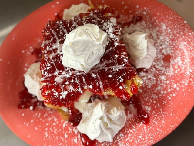 Raspberry Cheesecake French Toast.