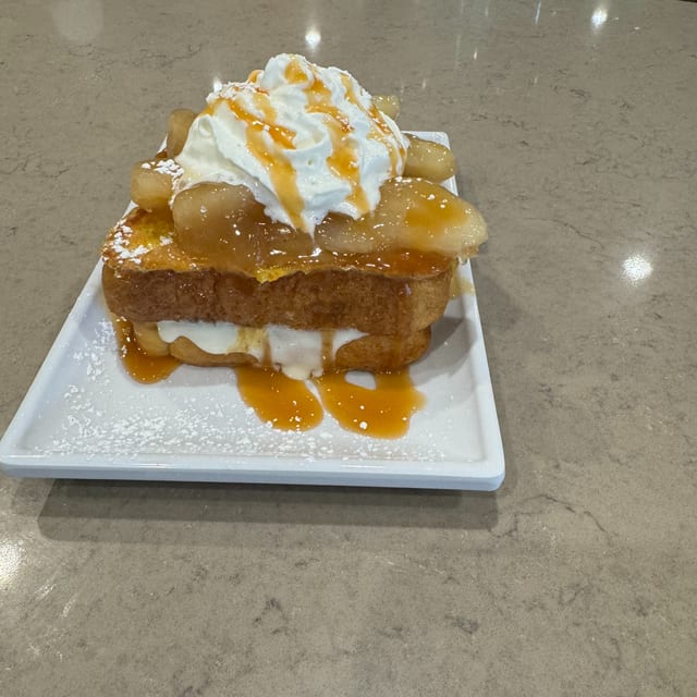 Caramel Apple Pie French Toast.