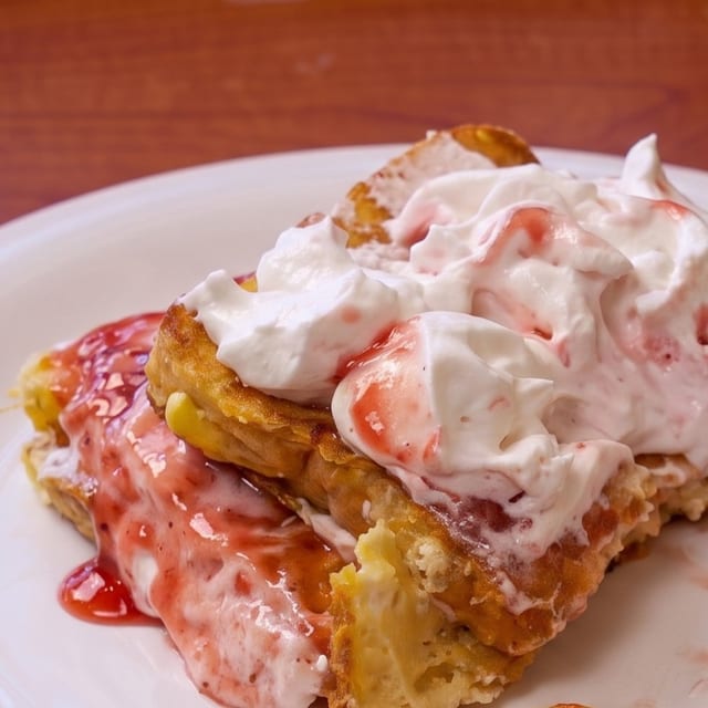 Raspberry Cheesecake French Toast.